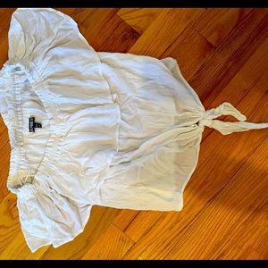 Off the shoulder summer top